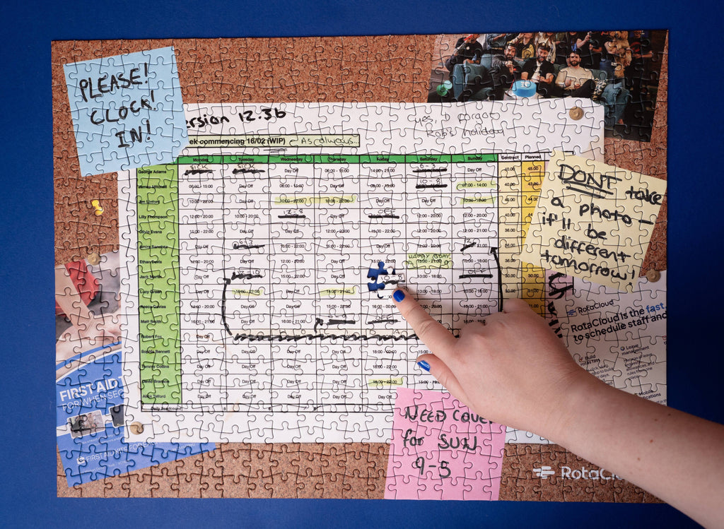 The Manager’s Best Friend - 500 piece work rota jigsaw puzzle