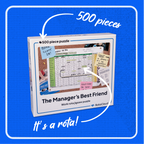 The Manager’s Best Friend - 500 piece work rota jigsaw puzzle