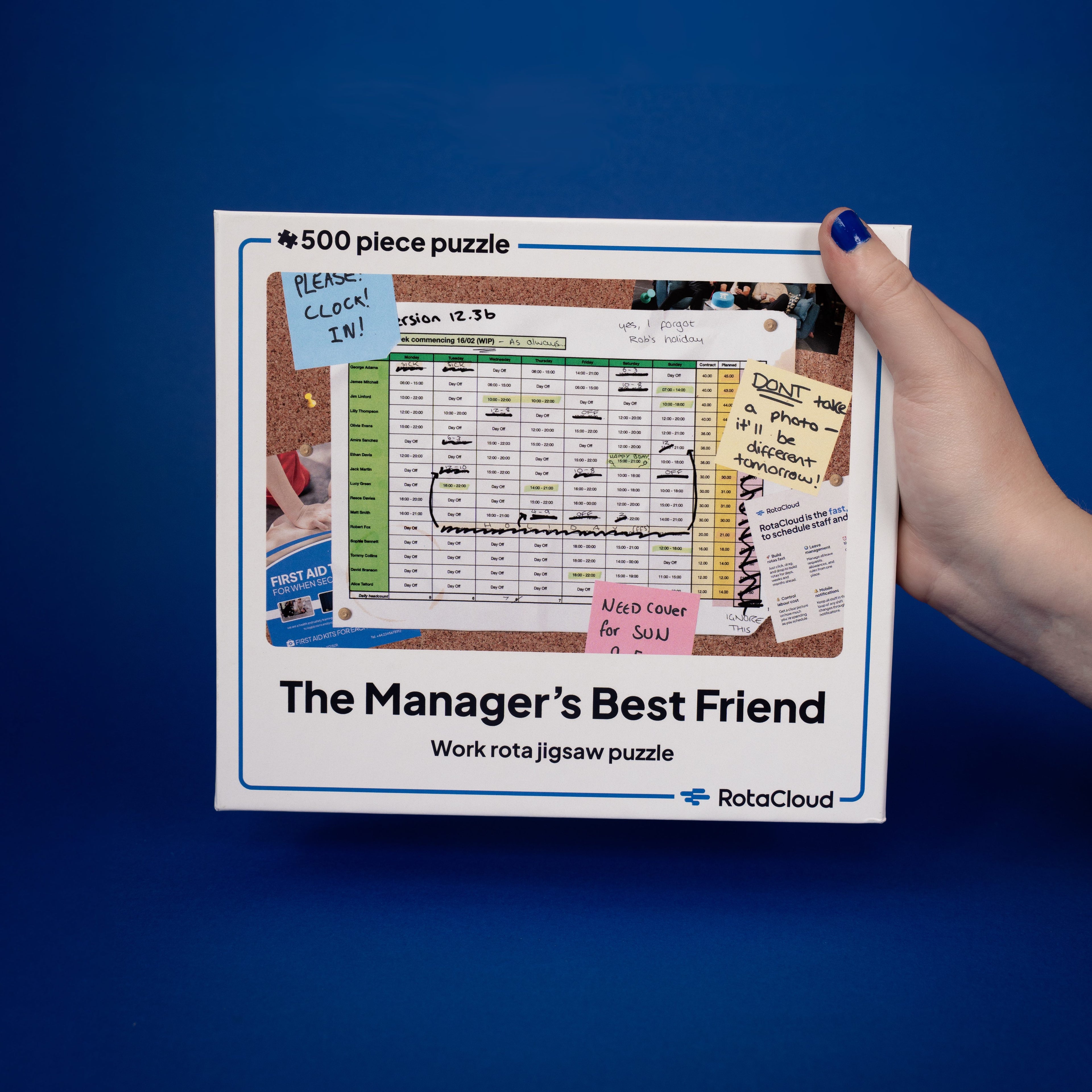 The Manager’s Best Friend - 500 piece work rota jigsaw puzzle