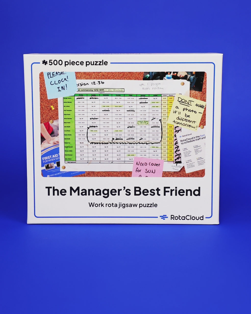 The Manager’s Best Friend - 500 piece work rota jigsaw puzzle